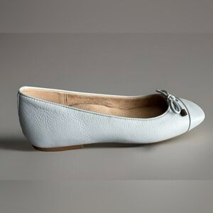 Vionic Klara Blue Mist Ballet Flat Slip-On Shoe Women's Size 8 Orthotic Support